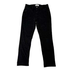 Paige Black RIANNE Straight Leg Stretch Jeans Size 26 #2050